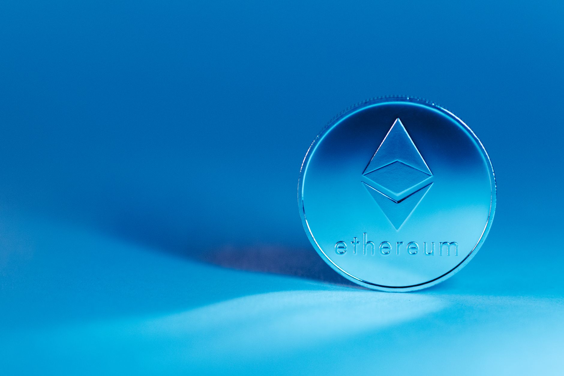 Fidelity Ethereum Fund staking yield concept with Ethereum blockchain and ETF growth visualization